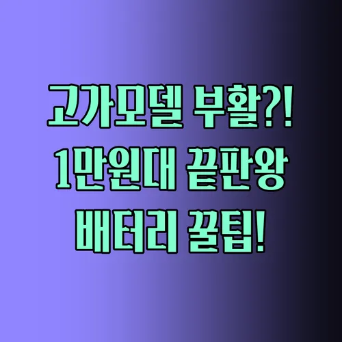 고가 모델 NT900X5N도 완벽 부활 1만원대 호환 배터리 끝판왕을 찾았다