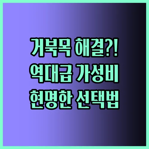 거북목 자세 교정까지 해결 가성비 노트북 쿨러 거치대 현명한 선택법